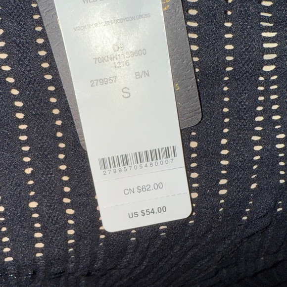 Bebe Black Geometric Mini Dress - Picture 5 of 5